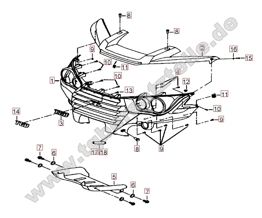 Stoßstange vorne Stoßstange vorne