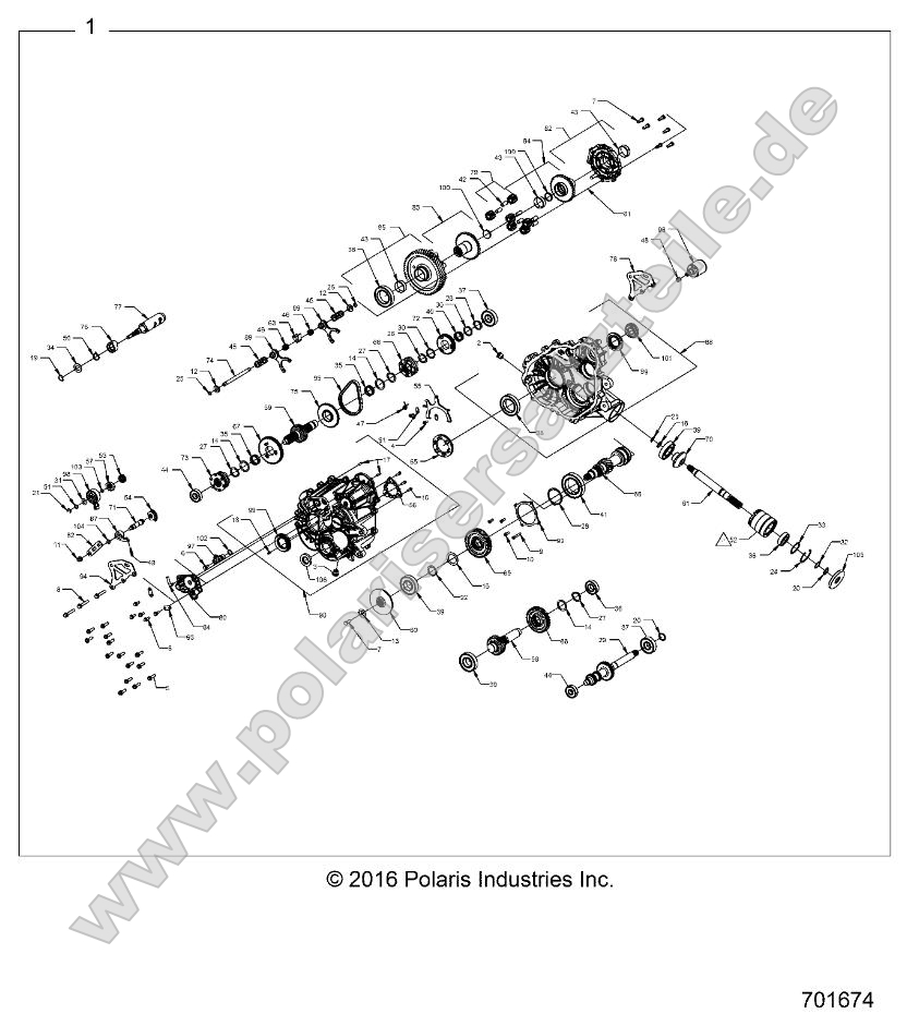 Drive Train, Main Gearcase Internals