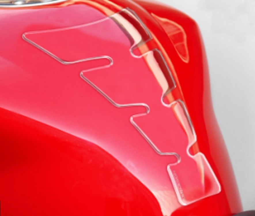 OneDesign_Tankpad_Spirit_Transparent_Weave_Design_Universal_6758_am_Motorrad OneDesign Tankpad Spirit Transparent Design Universal