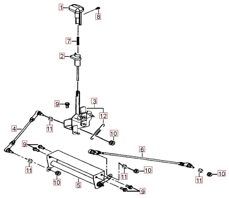 Gangschalthebel Gangschalthebel