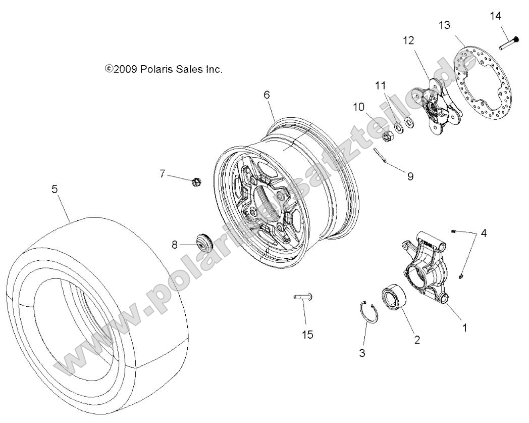 Wheels, Rear and Hub Wheels, Rear and Hub