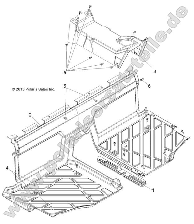 Body, Floor (49BRUTUSFLOOR13D) Body, Floor (49BRUTUSFLOOR13D)