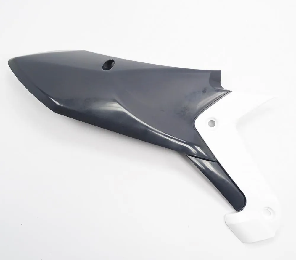 Fantic Original Enduro / Motocross Seitenverkleidung rechts weiß/grau - XEF 250 / 450 | XXF 250 / 450