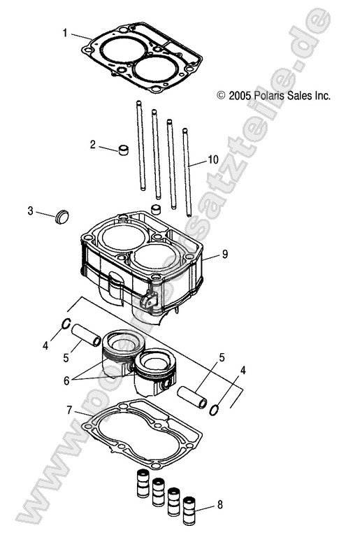 ENGINE, PISTON and CYLINDER ENGINE, PISTON and CYLINDER
