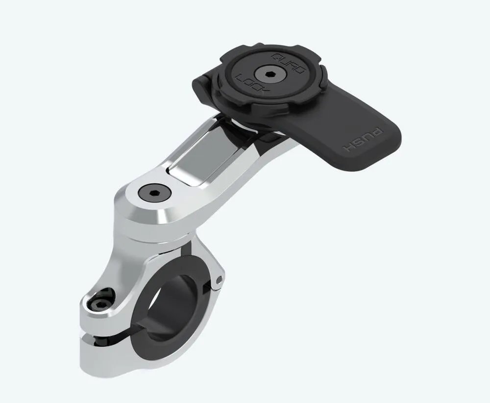 Quad-Lock-Pro-Chrom-Smartphone-Lenkerhalterung-QLM-HBR-CHR Quad Lock Pro Chrom Smartphone Lenkerhalterung - QLM-HBR-CHR