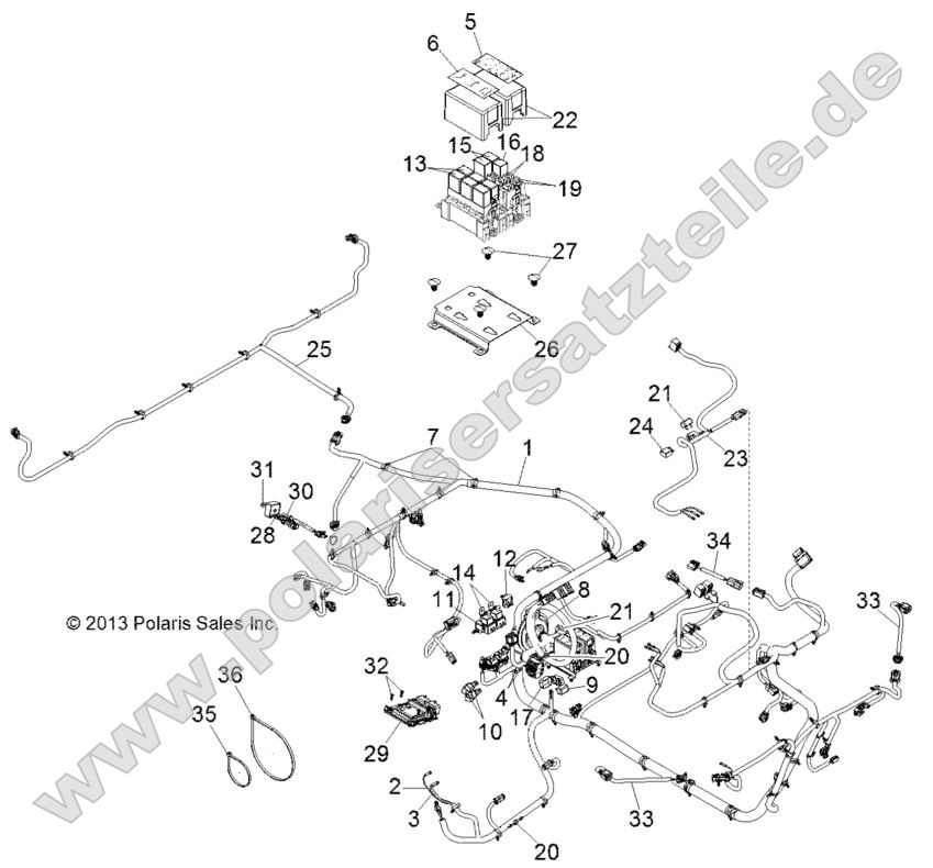 Electrical, Harness R142D9JDA (49BRUTUSHARNESS13M)