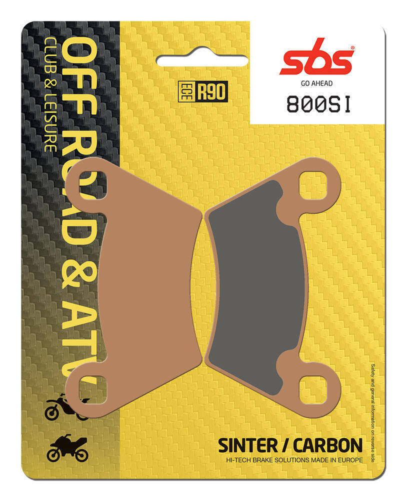SBS_800_SI SBS Bremsbeläge Offroad & ATV Sintermetall - 800SI
