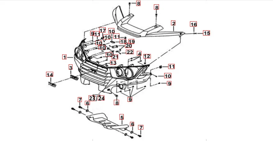 Stoßstange vorne Stoßstange vorne