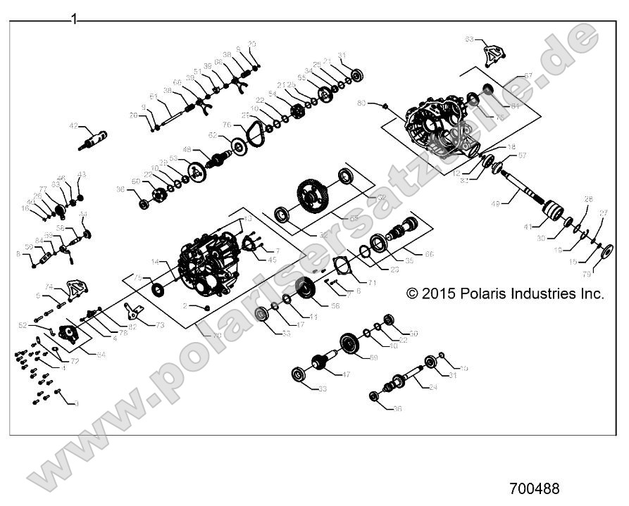Drive Train, Main Gearcase Drive Train, Main Gearcase