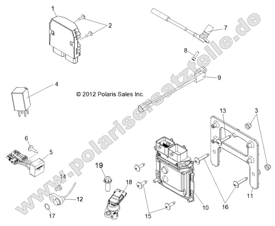 Electrical, Regulator, Relays, Sensors and ECU