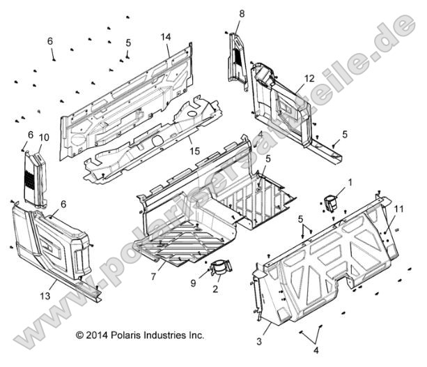Body, Floor, Rear Body, Floor, Rear