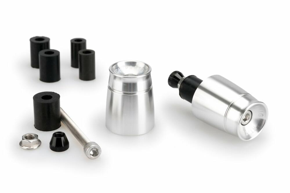 PUIG LENKERENDEN ALUMINIUM MOD.SPORT UNIVERSAL C/SILBER - 21011P