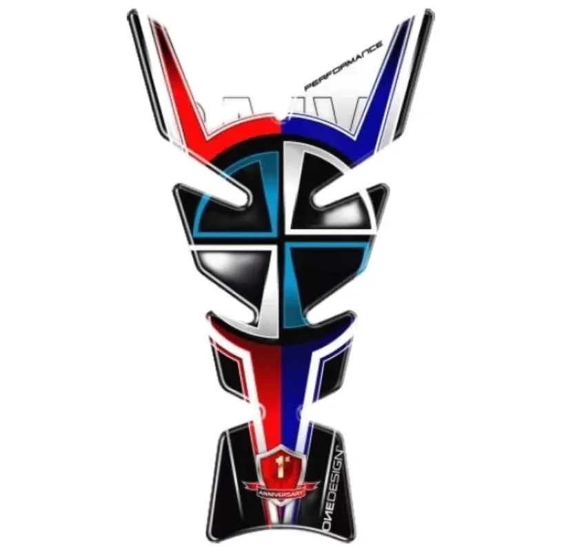 OneDesign Tankpad Moon schwarz "BMW Logo" Design