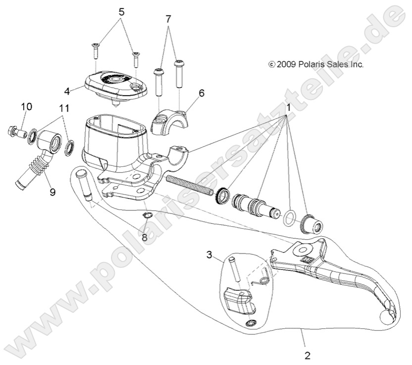 BRAKES, FRONT BRAKE LEVER and MASTER CYLINDER BRAKES, FRONT BRAKE LEVER and MASTER CYLINDER
