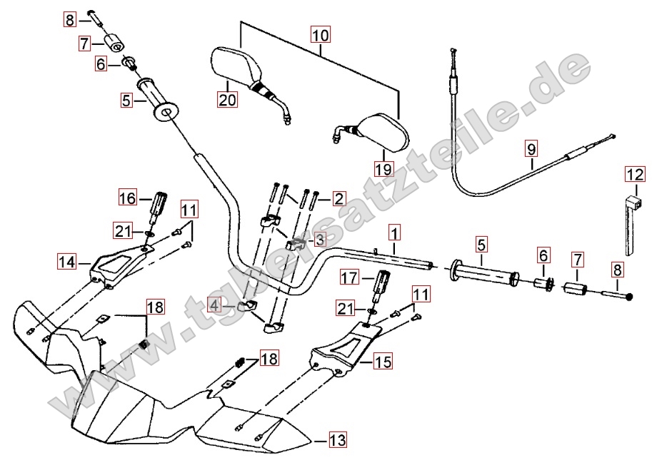 Lenker - Spiegel Lenker - Spiegel