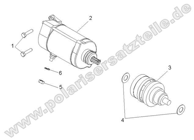 Engine, Starting Motor