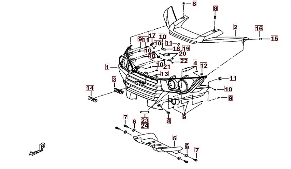 Stossstange vorne Stossstange vorne