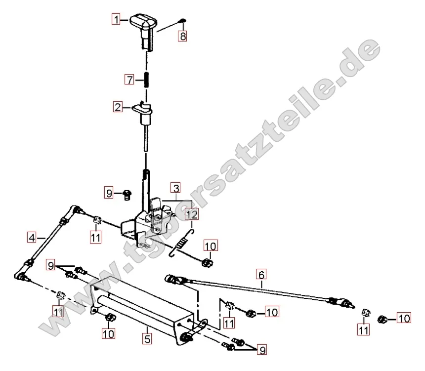 Gangschalthebel Gangschalthebel