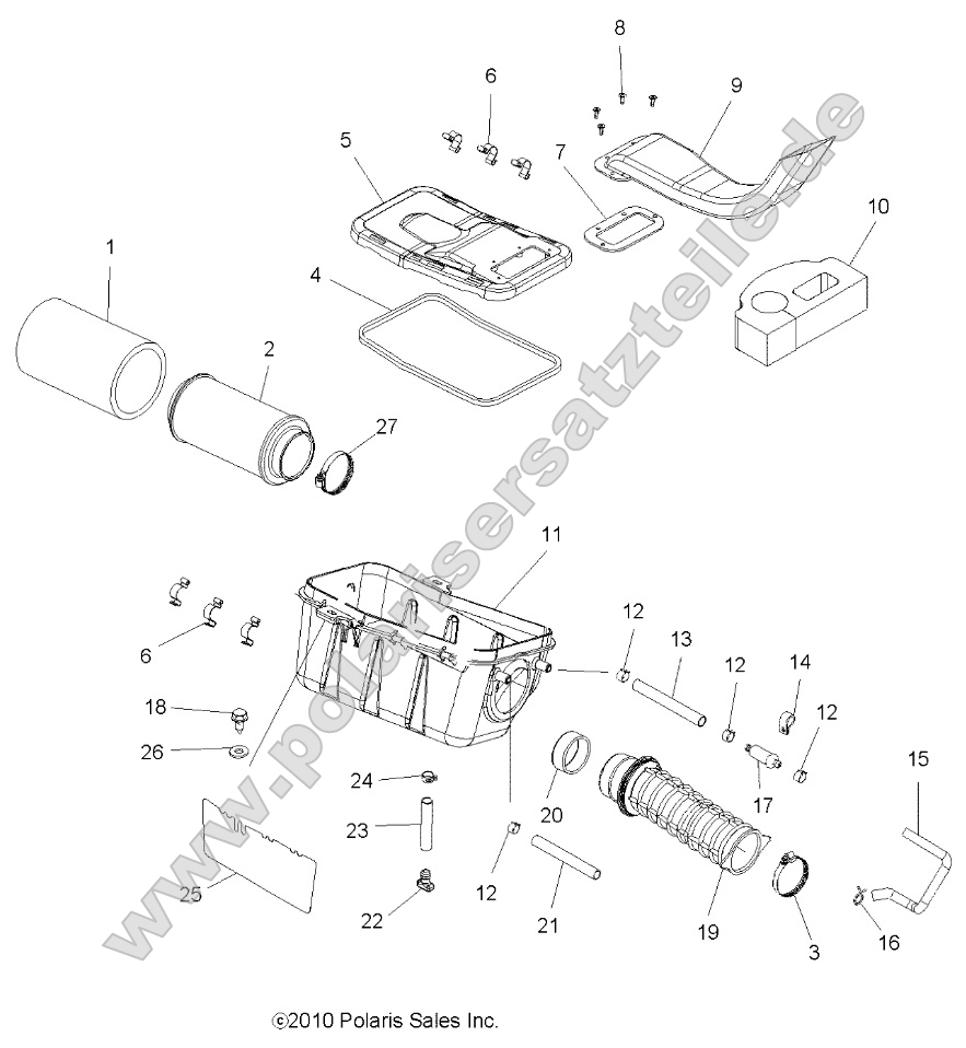 Engine, Air Intake System
