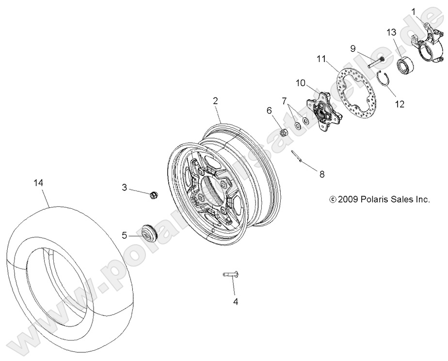 WHEELS, FRONT and HUB WHEELS, FRONT and HUB