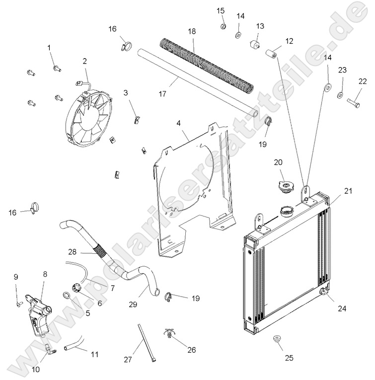 ENGINE, COOLING SYSTEM ENGINE, COOLING SYSTEM