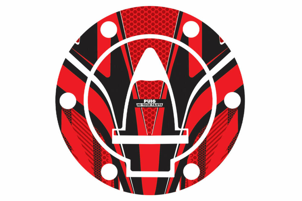 PUIG TANKDECKEL-ABDECKUNG MOD. RADIKAL DUCATI C/ROT - 8263R