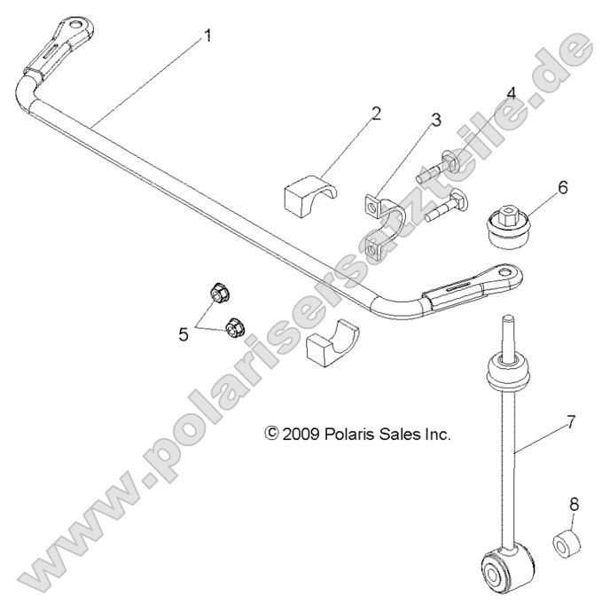 Suspension, Rear Stabilizer Bar