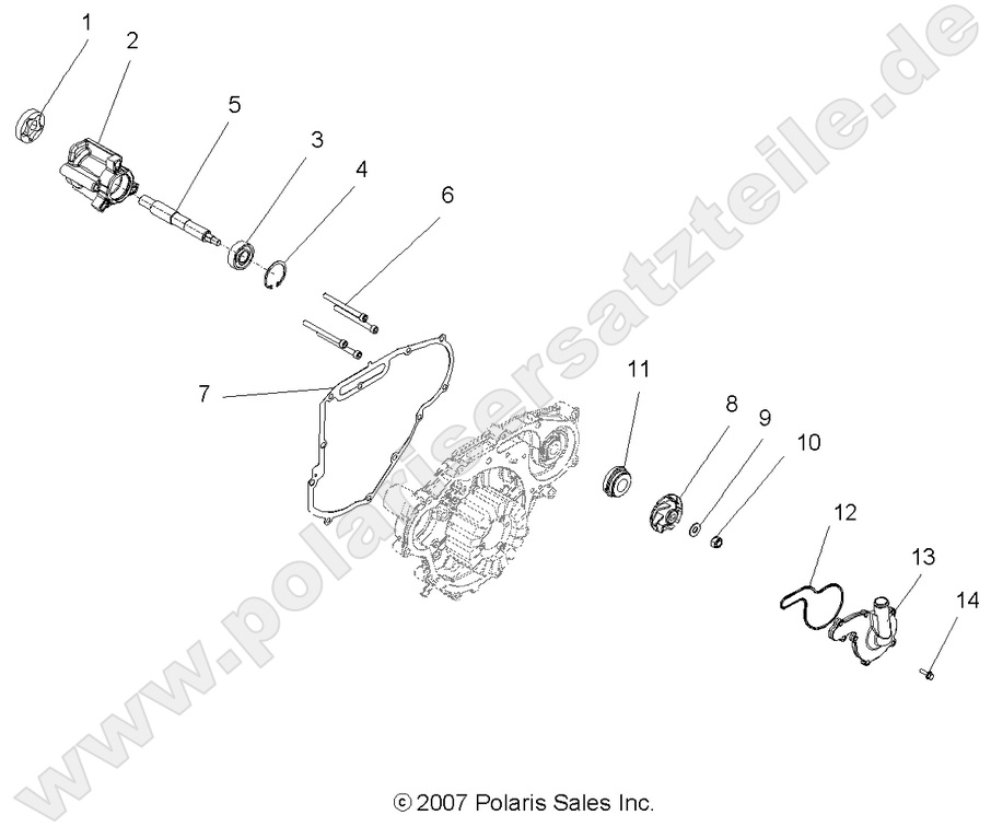 ENGINE, OIL PUMP and WATER PUMP ENGINE, OIL PUMP and WATER PUMP