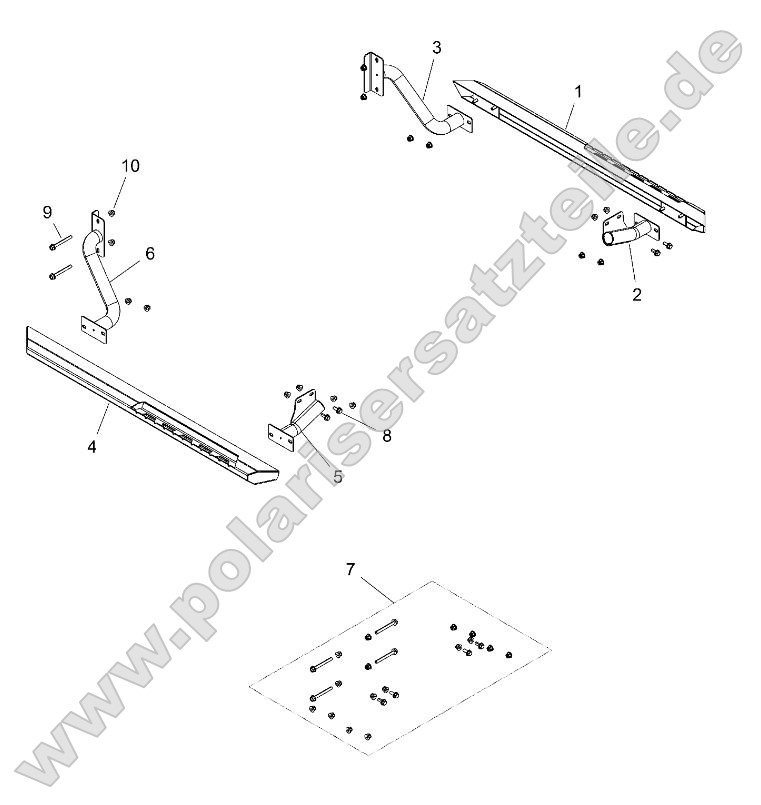 Body, Nerf Bars Body, Nerf Bars