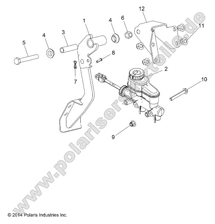 Brakes, Pedal and Master Cylinder