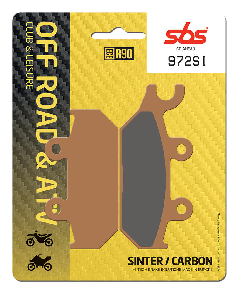 SBS_972_SI SBS Bremsbeläge Offroad & ATV Sintermetall - 972SI