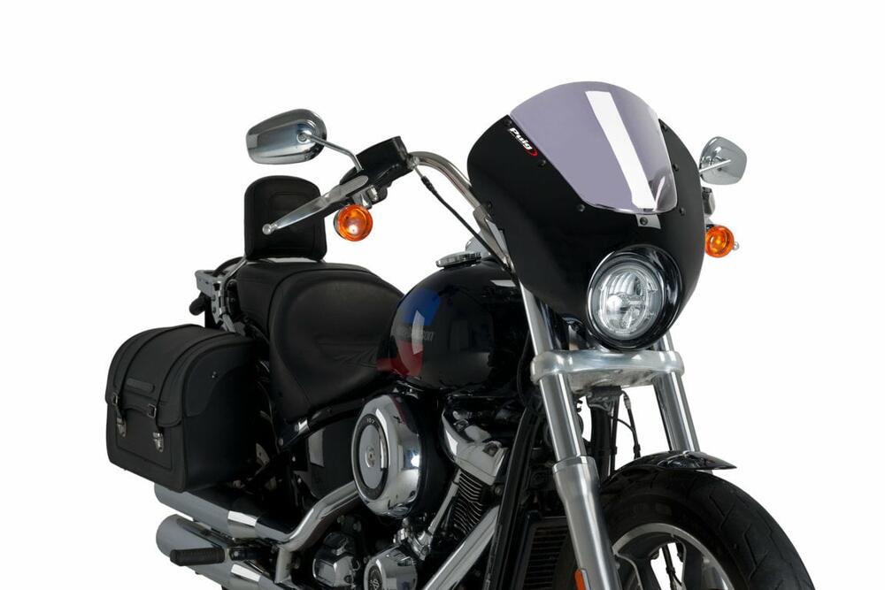 PUIG LAMPENVERKLEIDUNG MOD.DARK NIGHT HD SOFTAIL LOW RI - 21096H