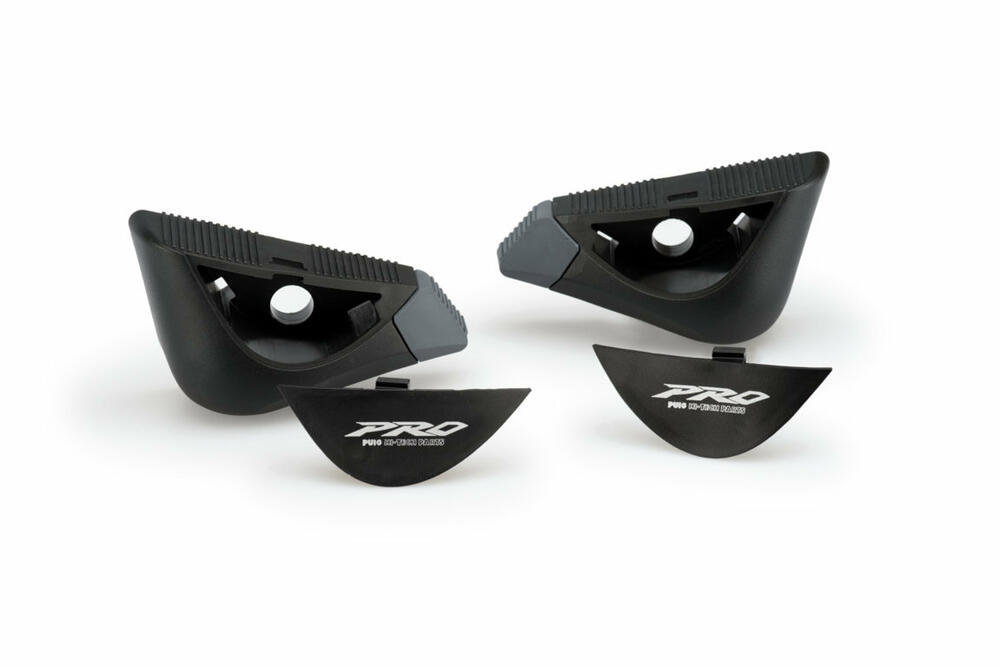 PUIG KAPPEN PAARWEISE STURZPADS M12 PRO SCHWARZ - 20354N