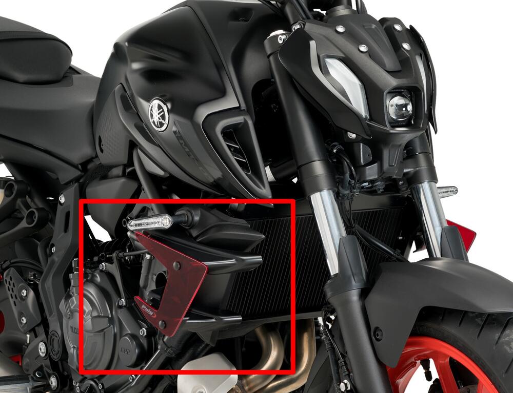 Puig-Naked-Side-Downforce-Spoiler-rot-Yamaha-MT-07-2021-24-20621R-2 Puig Naked Side Downforce Spoiler - rot - Yamaha MT-07 /Pure 2021-24 - 20621R