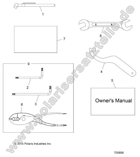 References, Tool Kit and Owners Manuals References, Tool Kit and Owners Manuals