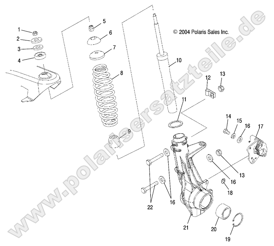 FRONT STRUT FRONT STRUT