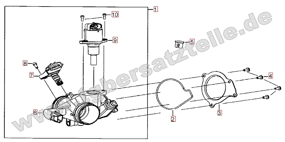 Drosselklappe Drosselklappe