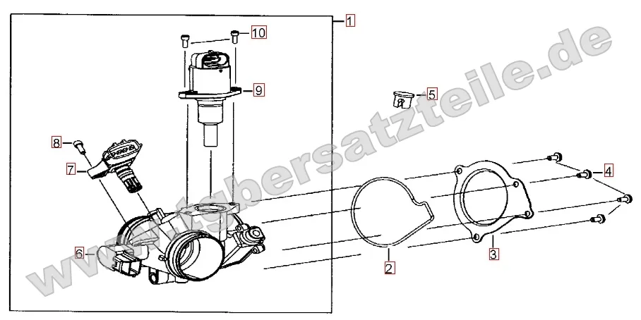 Drosselklappe Drosselklappe
