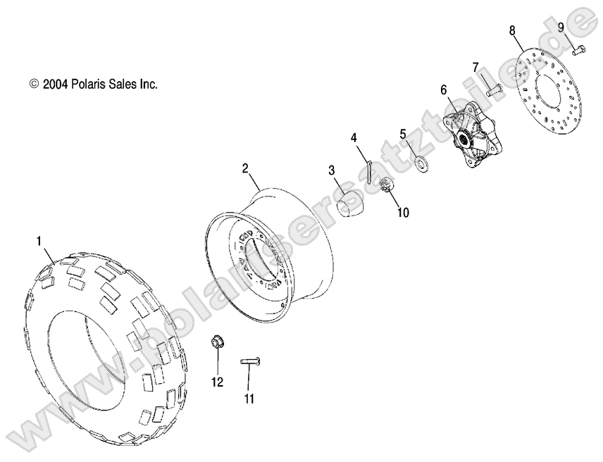 FRONT WHEEL FRONT WHEEL