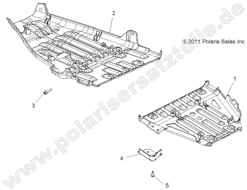 BODY, SKID PLATES BODY, SKID PLATES