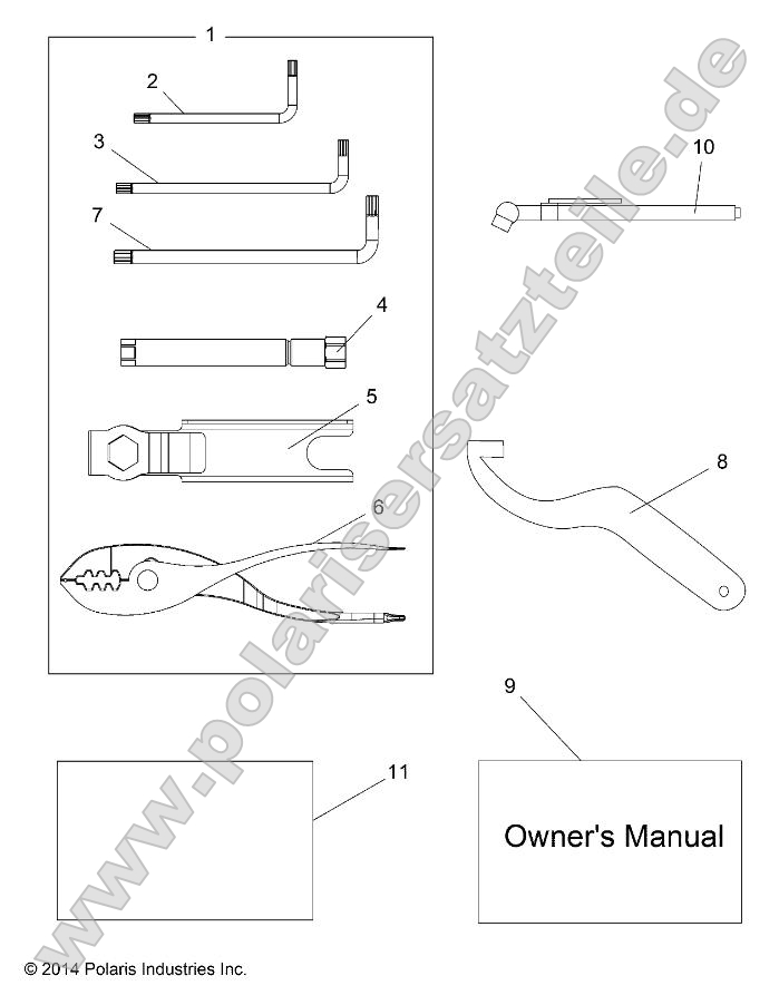 References, Tool Kit and Owners Manuals References, Tool Kit and Owners Manuals