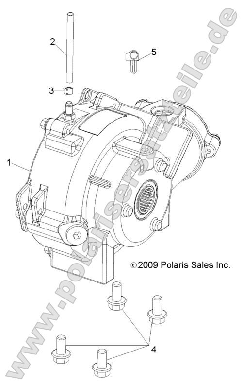 Drive Train, Front Gearcase Mounting