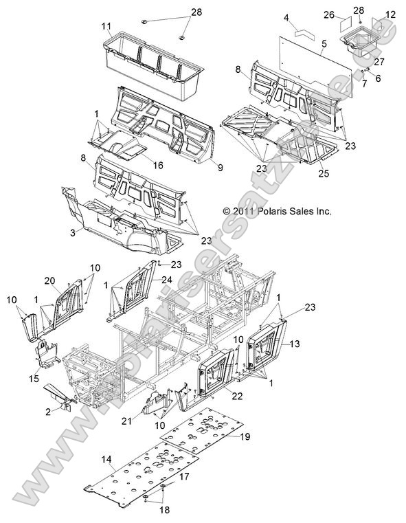 Body, Floor and Fenders