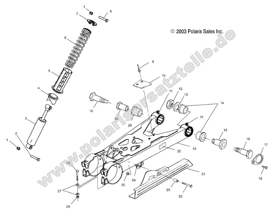 Swing Arm/Shock Mounting Swing Arm/Shock Mounting
