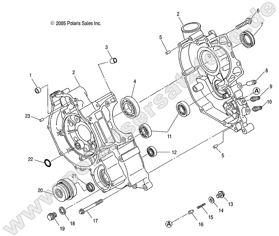 CRANKCASE CRANKCASE
