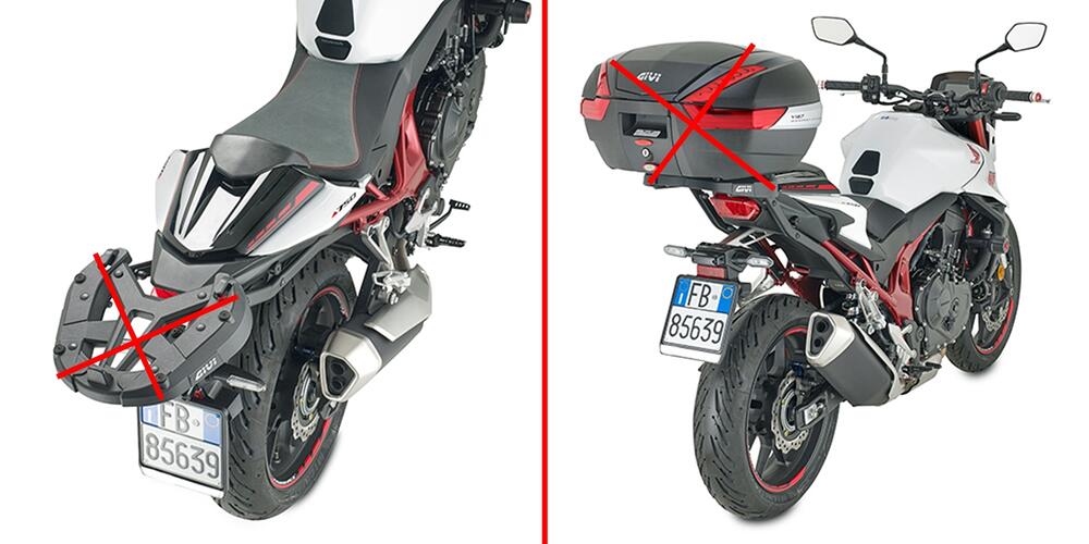 Givi Topcaseträger für Monokey und Monolock Koffer - Honda CB 750 Hornet 2023-24