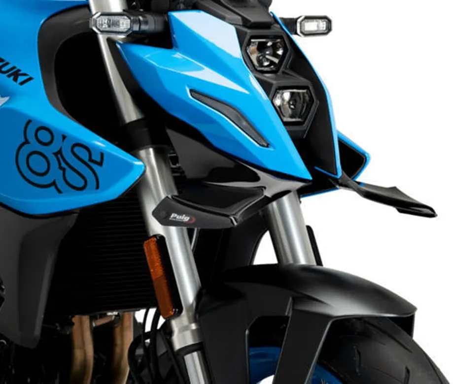 Puig_Naked_Front_Downforce_Spoiler___schwarz___Suzuki_GSX_8S_2023_____21704N_2 Puig Naked Front Downforce Spoiler - schwarz - Suzuki GSX 8S 2023- - 21704N