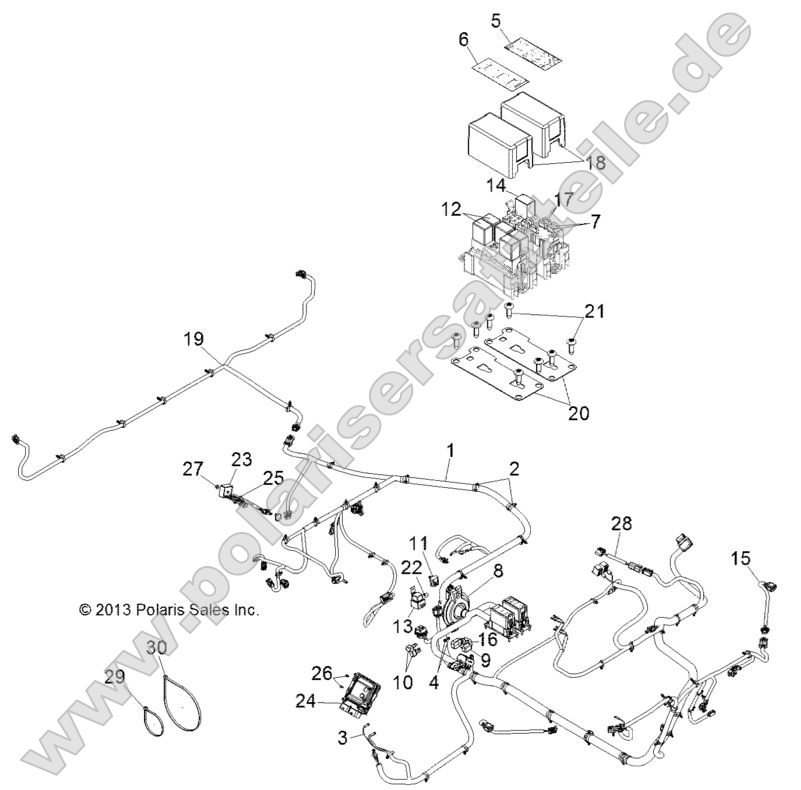 Electrical, Harness R141D9JDA (49BRUTUSHARNESS13D)