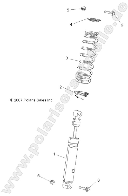 SUSPENSION, SHOCK, FRONT