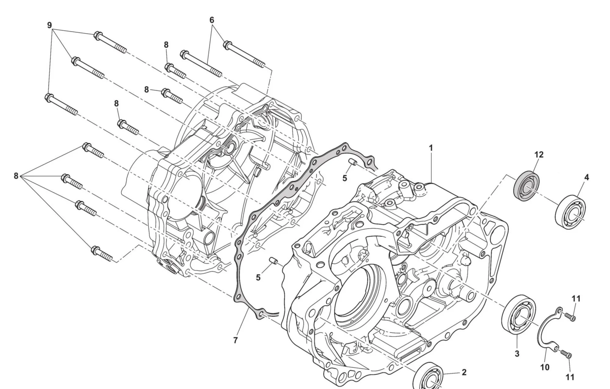 Motordeckel rechts Motordeckel rechts